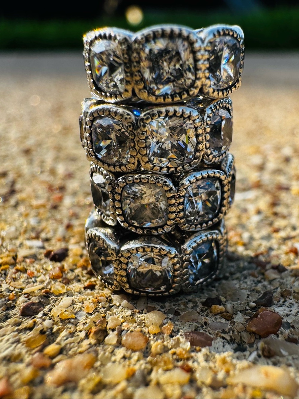 Authentic Pandora Alluring Cushion Spacer Bead